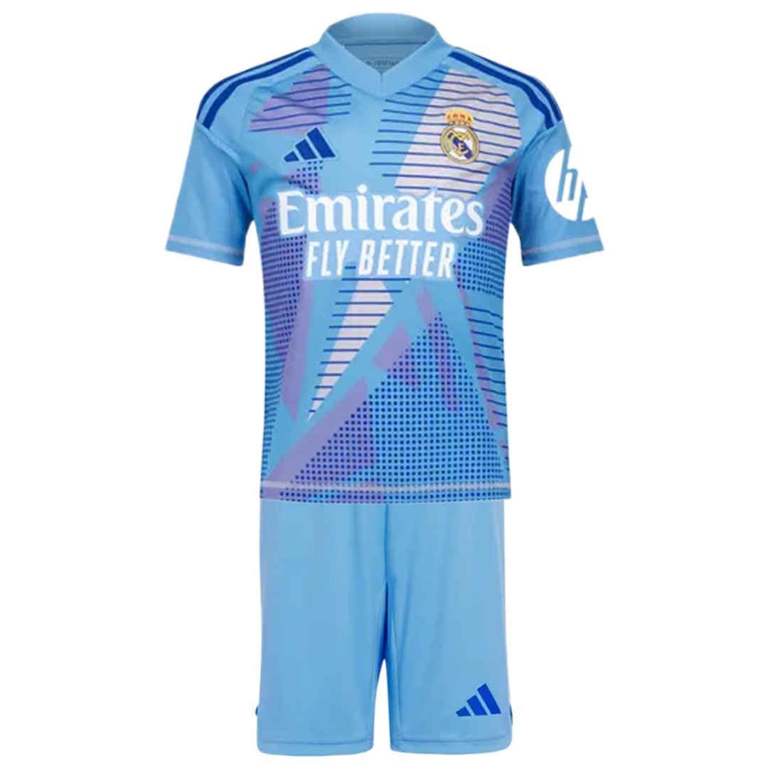 Kids Real Madrid Goalkeeper Kit 2024/25