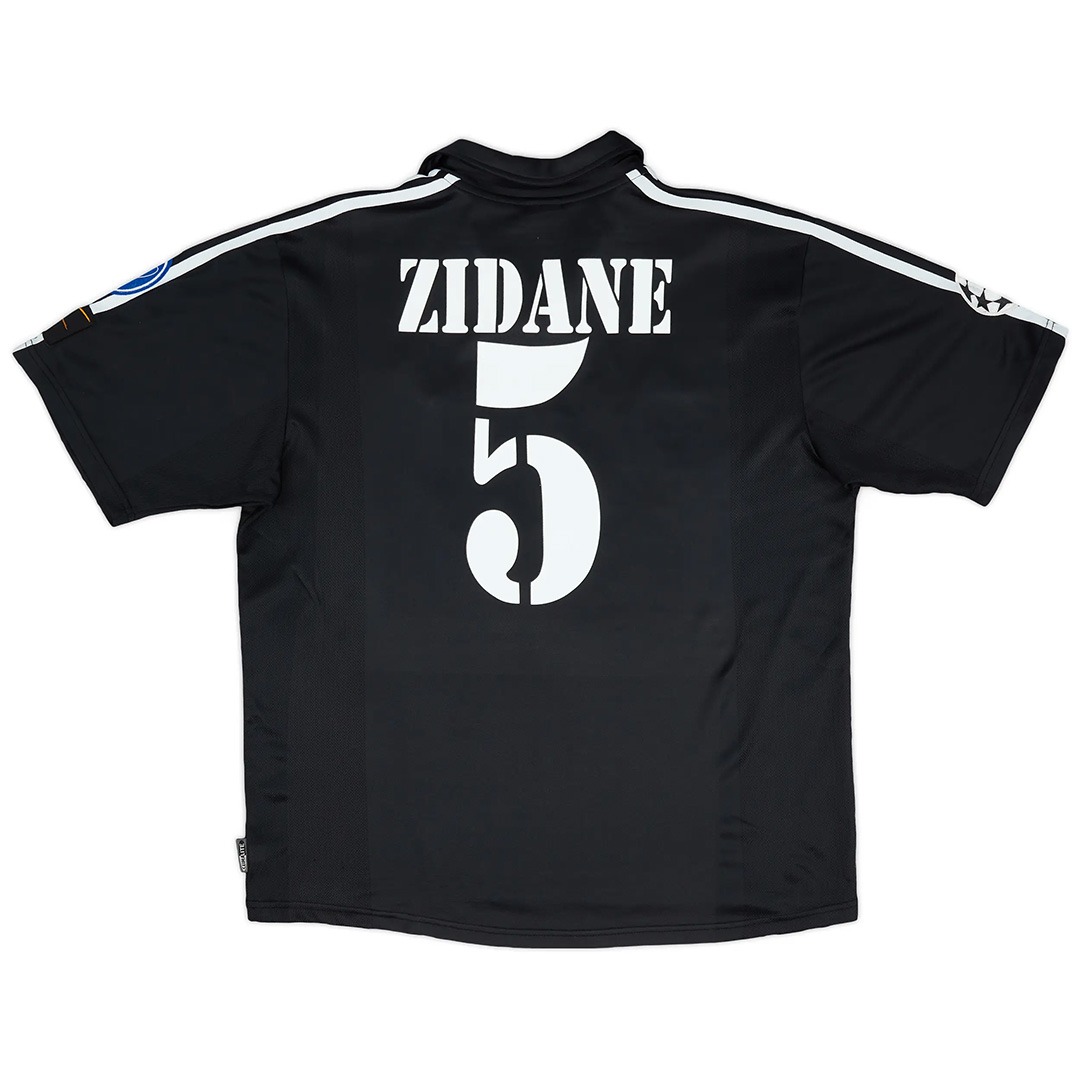 Zidane #5 Retro Real Madrid Centenary Away Jersey 2002/03