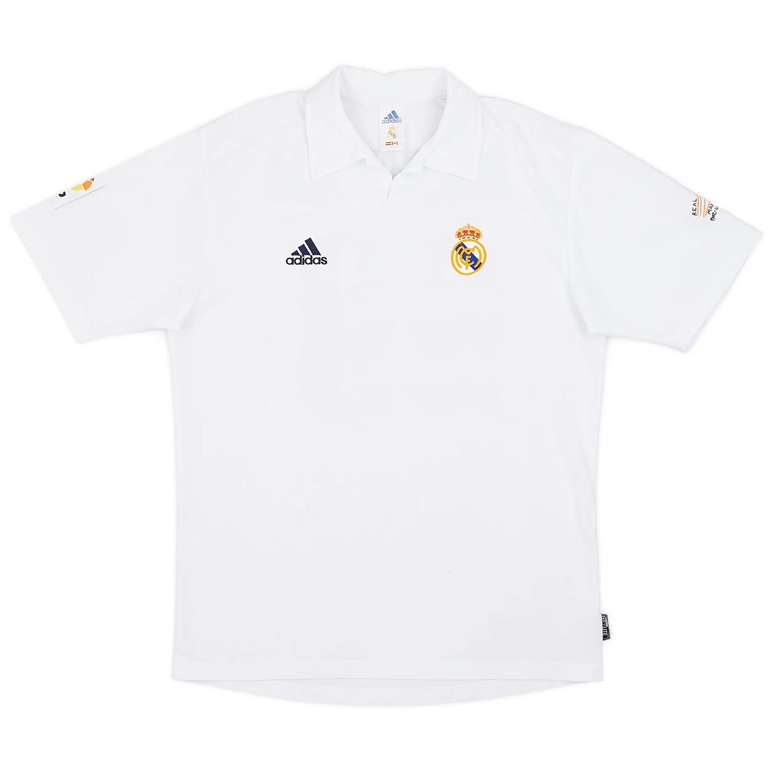 Retro Real Madrid Centenary Home Jersey 2002/03