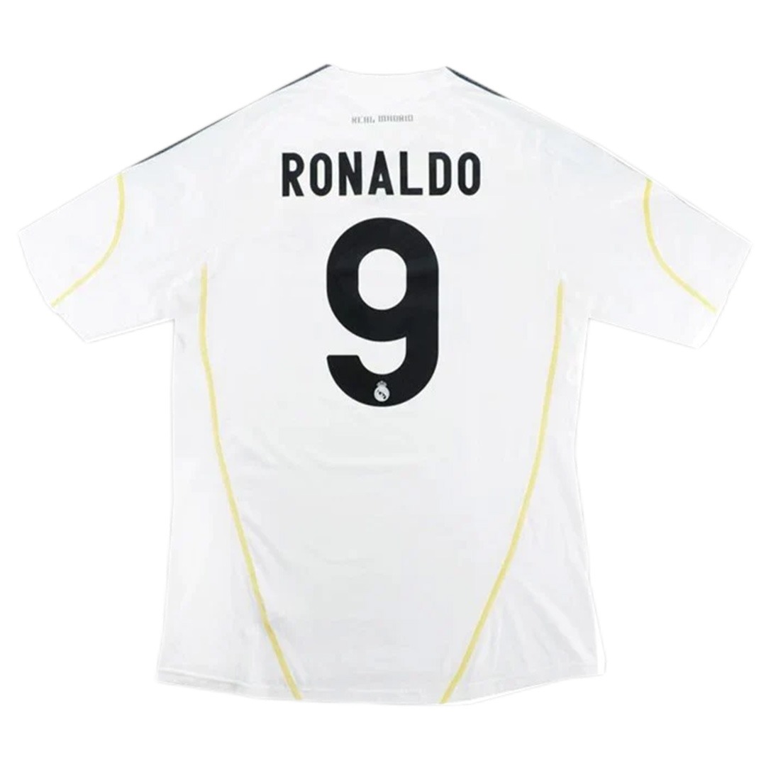 Ronaldo #9 Retro Real Madrid Home Jersey 2009/10