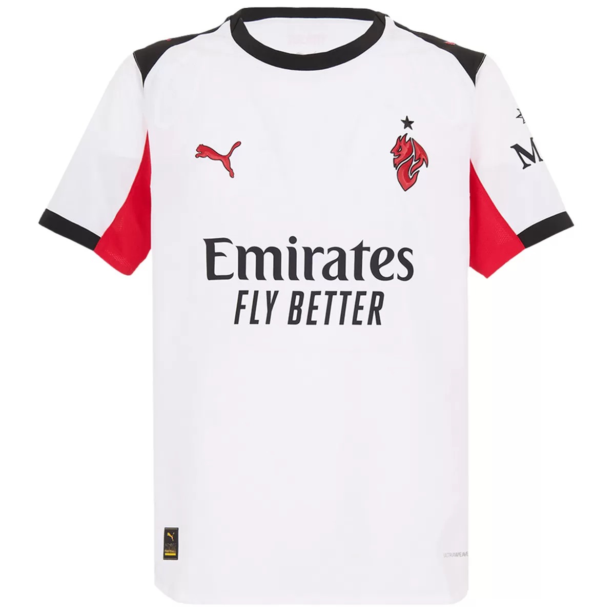 AC Milan Away Match Jersey Player Version 2025/26