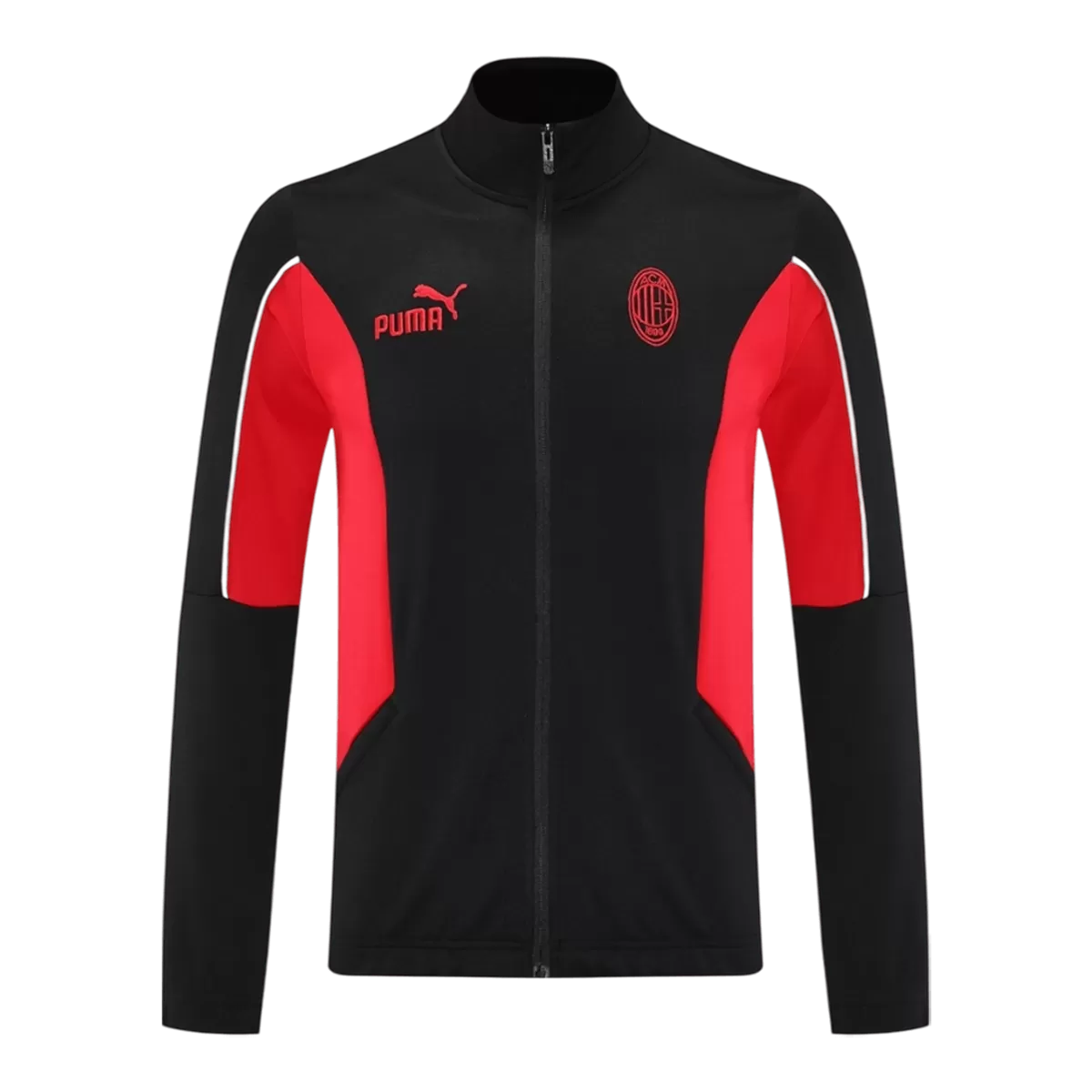 AC Milan Anthem Jacket Black 2025/26