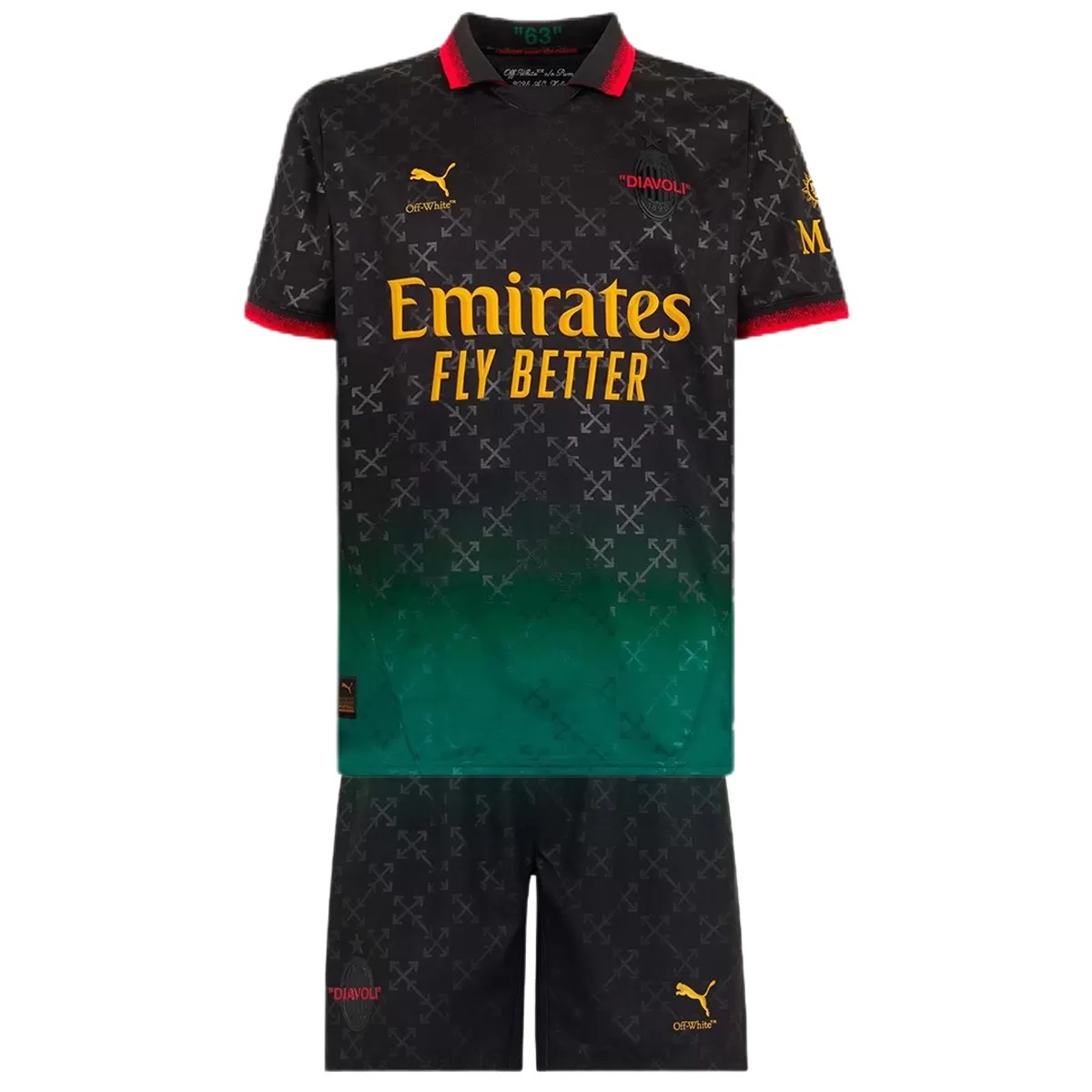 Kids AC Milan Fourth Kit 2024/25