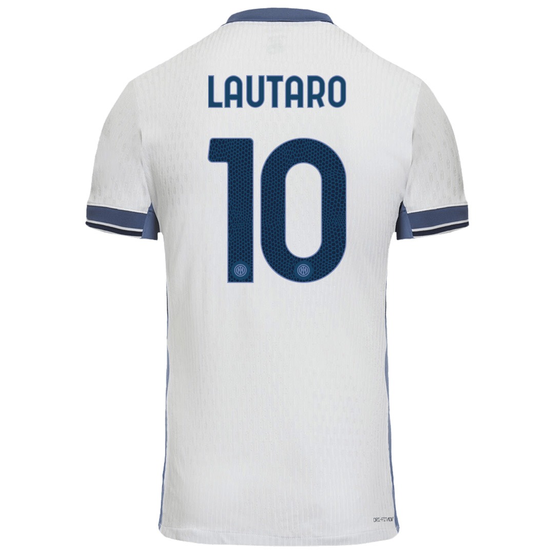 LAUTARO #10 Inter Milan Away Match Jersey 2024/25
