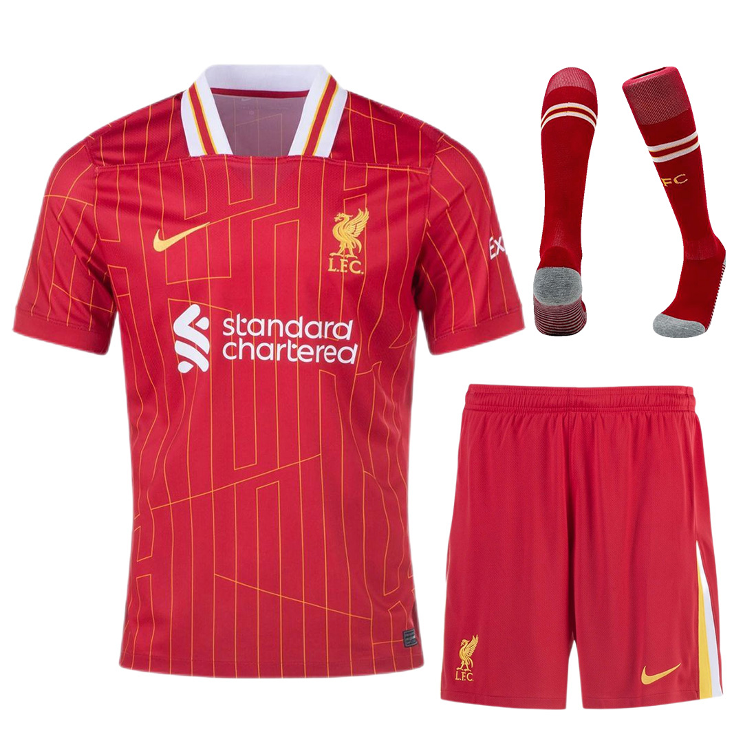 Liverpool Home Full Jersey Kit 2024/25