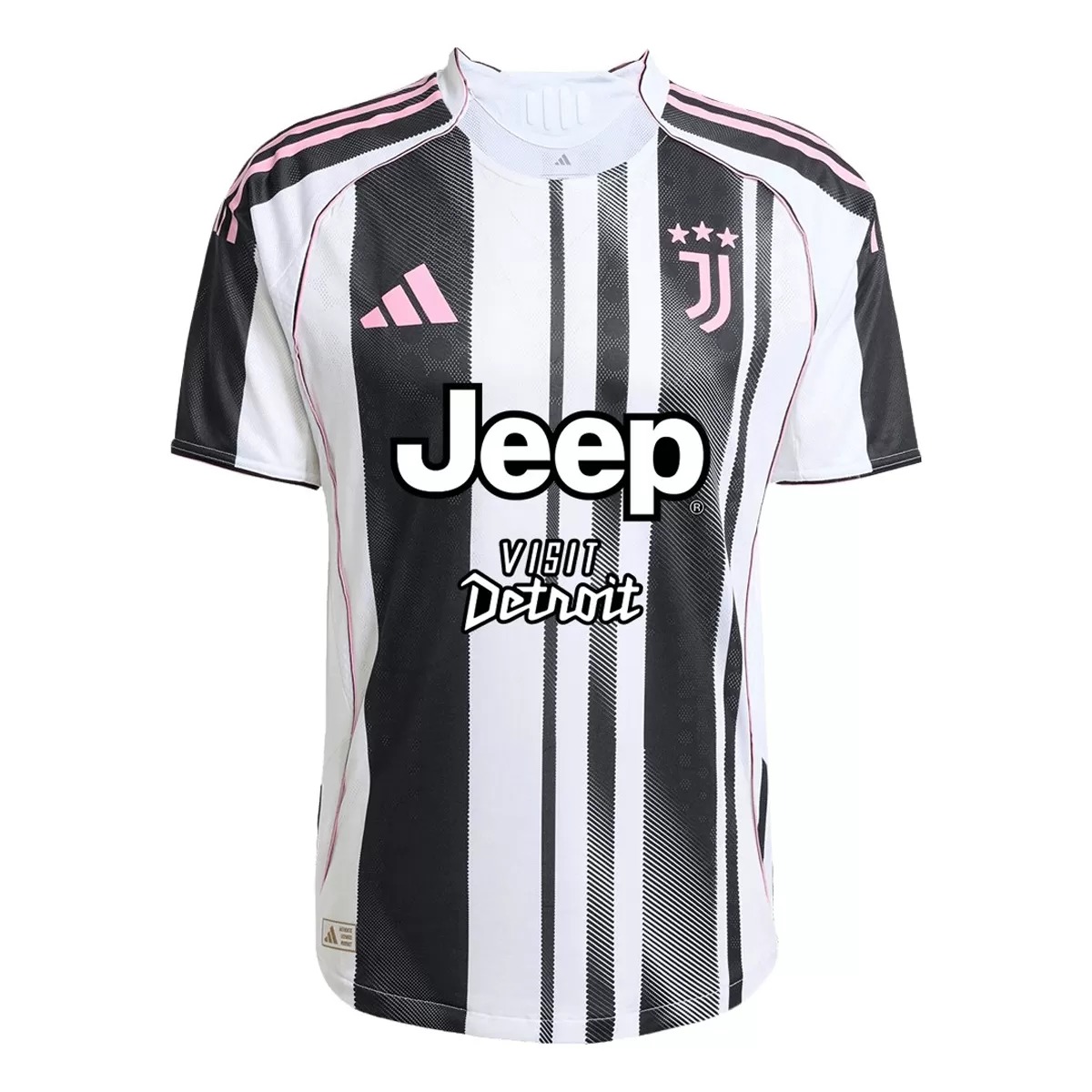 Juventus Home Match Jersey Player Version 2025/26