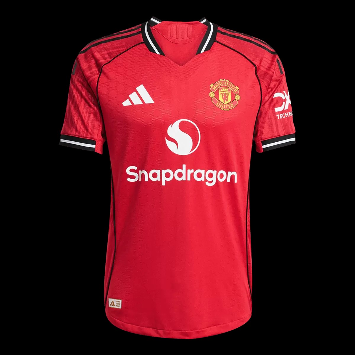 B.FERNANDES #8 Manchester United Home Match Jersey Player Version 2025/26