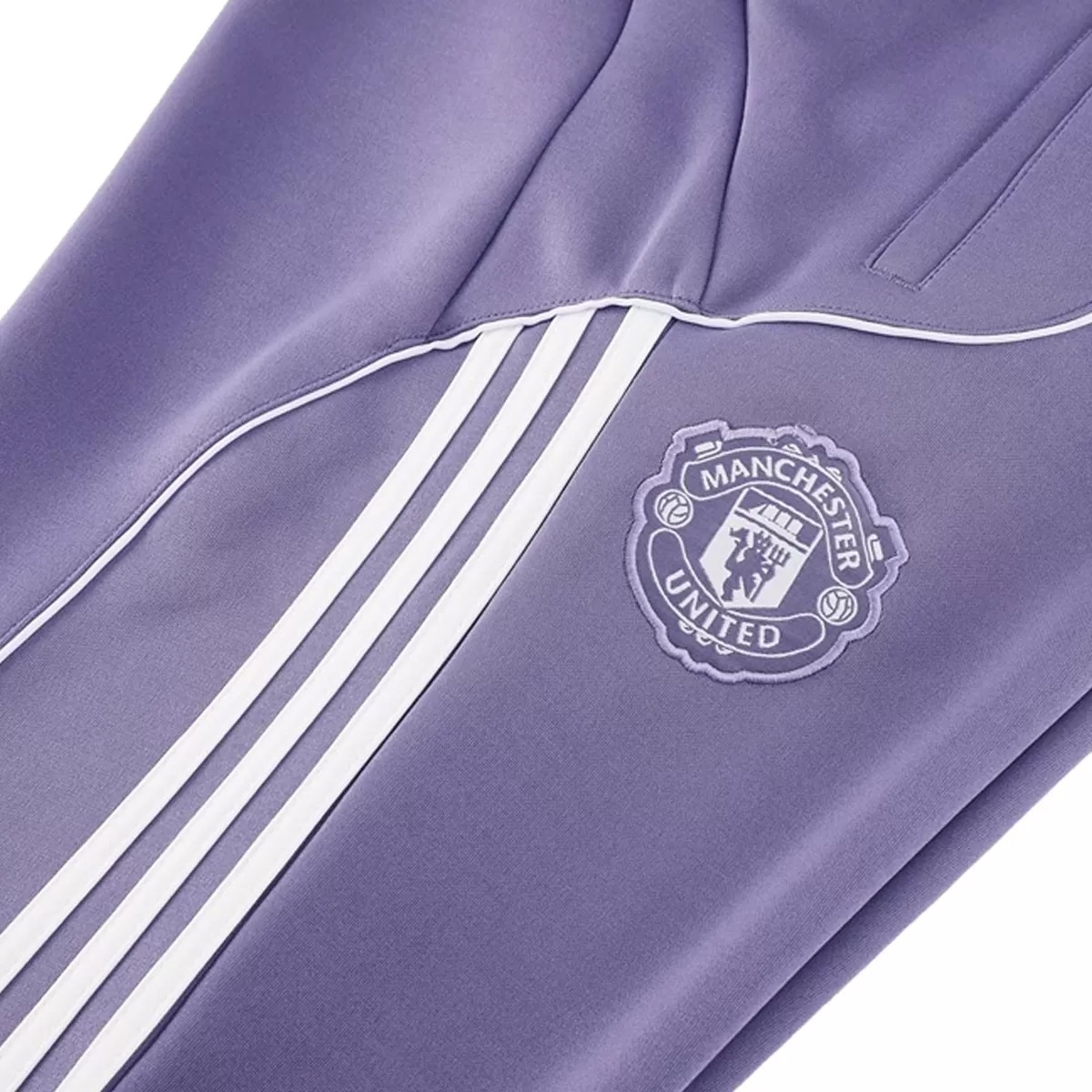 Manchester United Training Tracksuit Kit(Jacket+Pants) Purple 2025/26