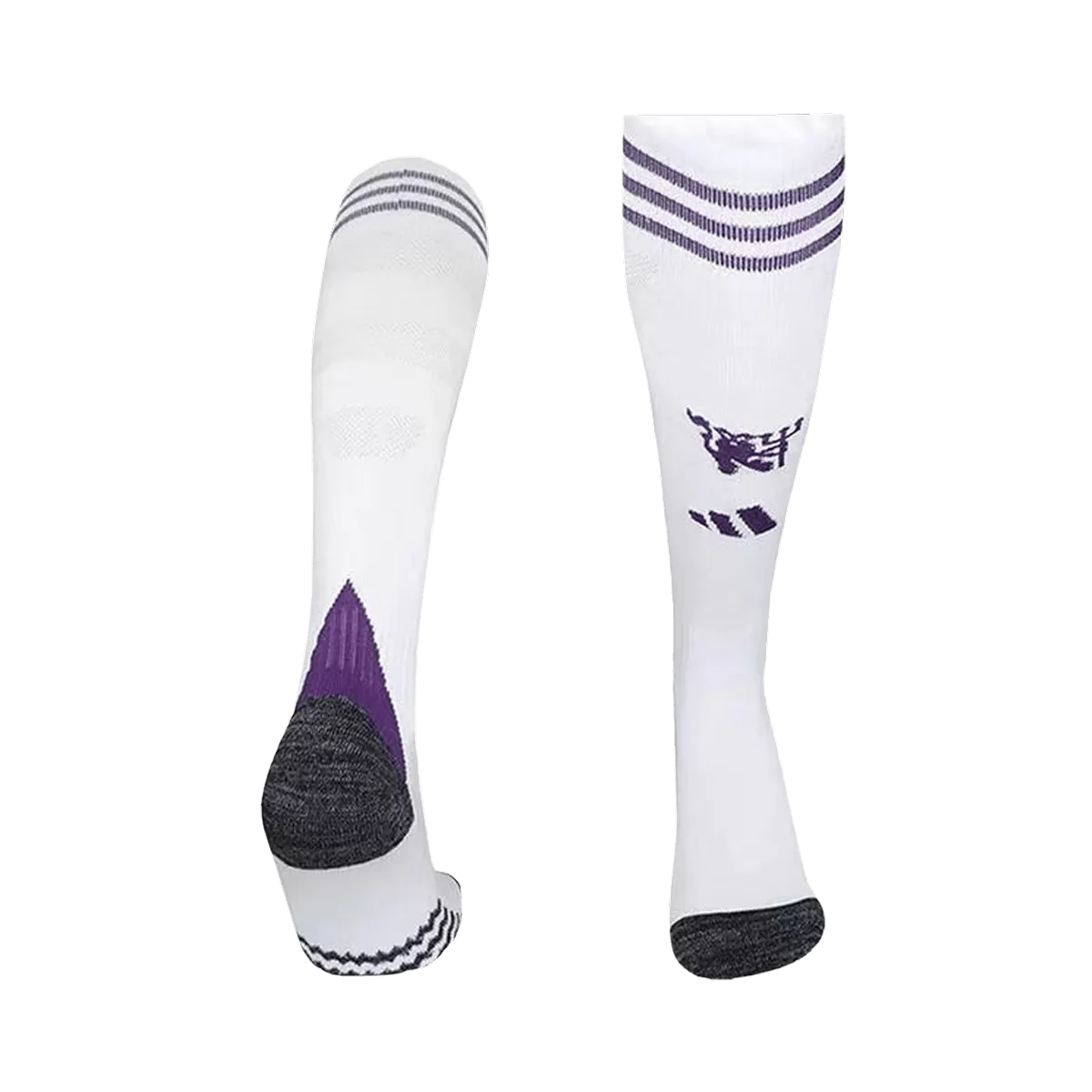 Manchester United Away Soccer Socks - White 2025/26