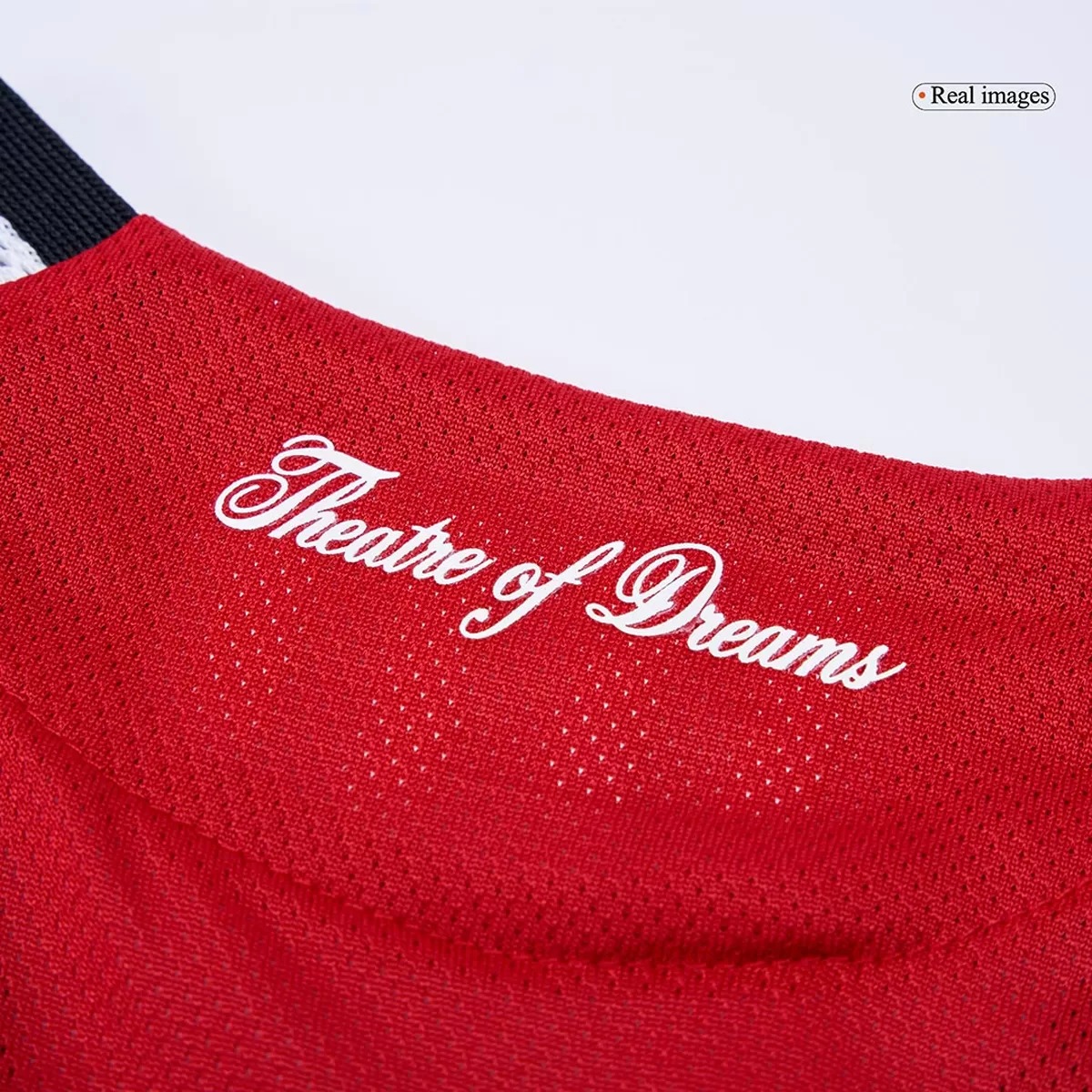 B.FERNANDES #8 Manchester United Home Match Jersey Player Version 2025/26