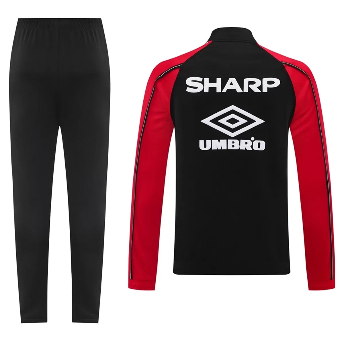 Manchester United Training Tracksuit Kit (Jacket+Pants) 02 Black 2025/26