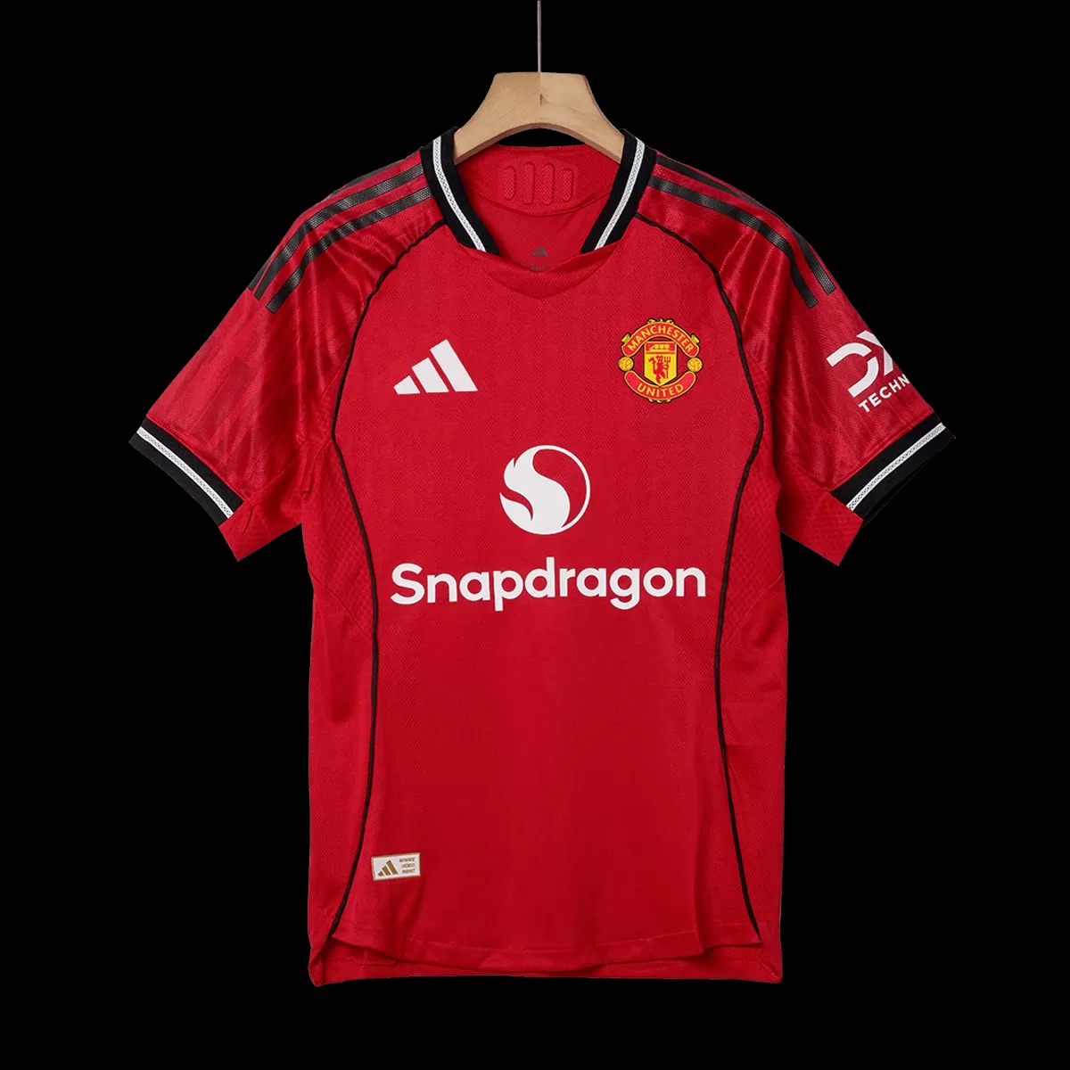 B.FERNANDES #8 Manchester United Home Match Jersey Player Version 2025/26