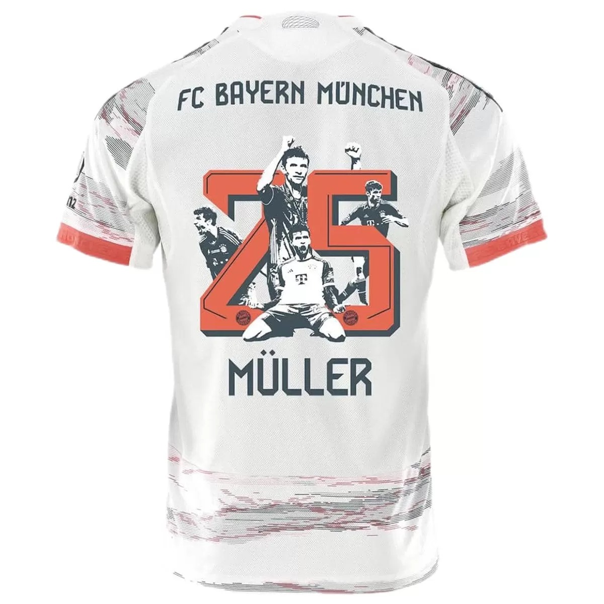 Müller Special #25 Bayern Munich Away Jersey 2025/26