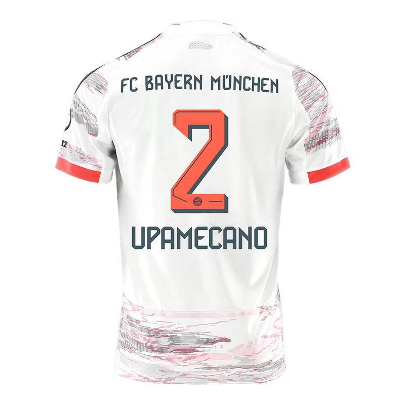 UPAMECANO #2 Bayern Munich Away Jersey 2025/26
