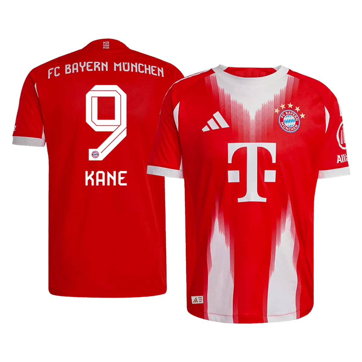 KANE #9 Bayern Munich Home Match Jersey Player Version 2025/26