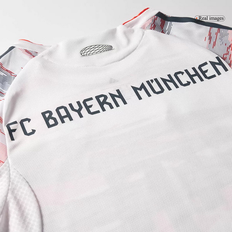 UPAMECANO #2 Bayern Munich Away Match Jersey Player Version 2025/26