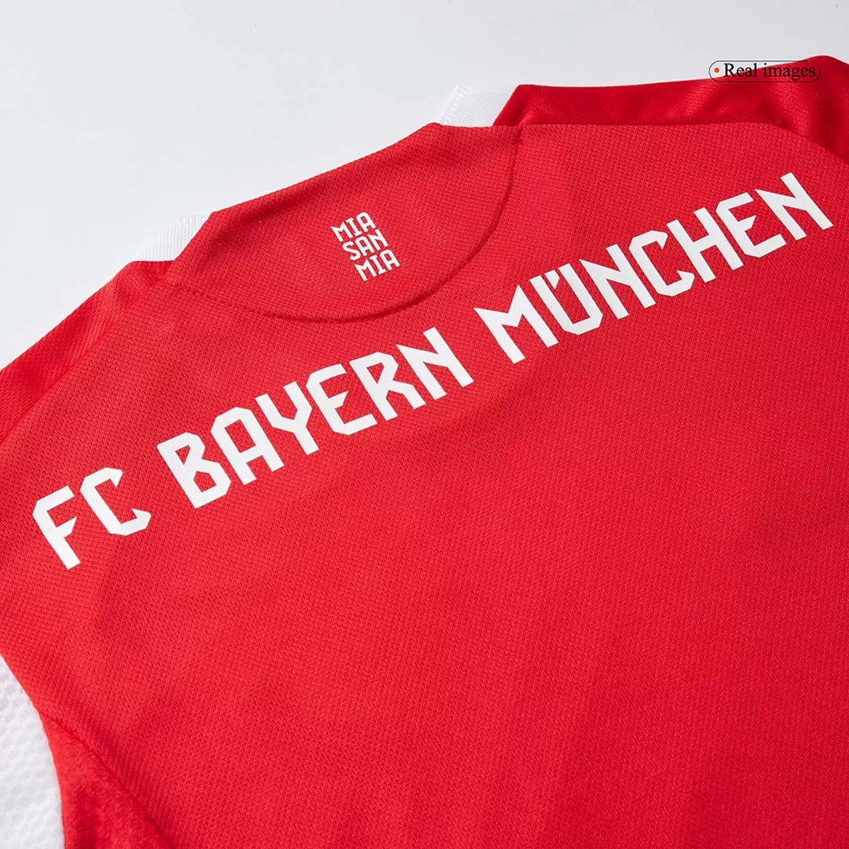 UPAMECANO #2 Bayern Munich Home Match Jersey Player Version 2025/26