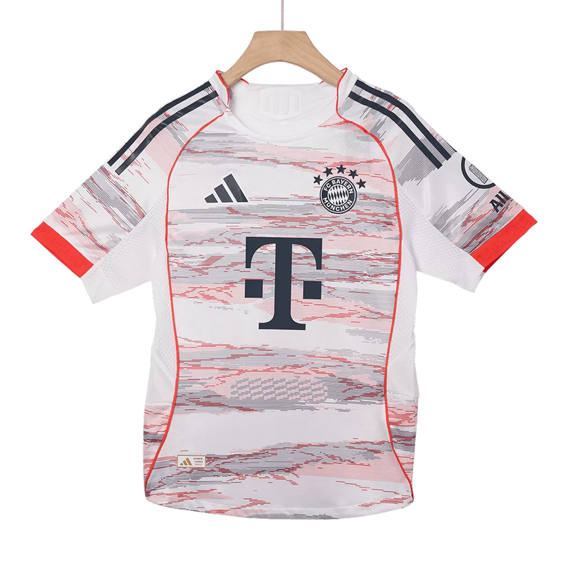 UPAMECANO #2 Bayern Munich Away Match Jersey Player Version 2025/26