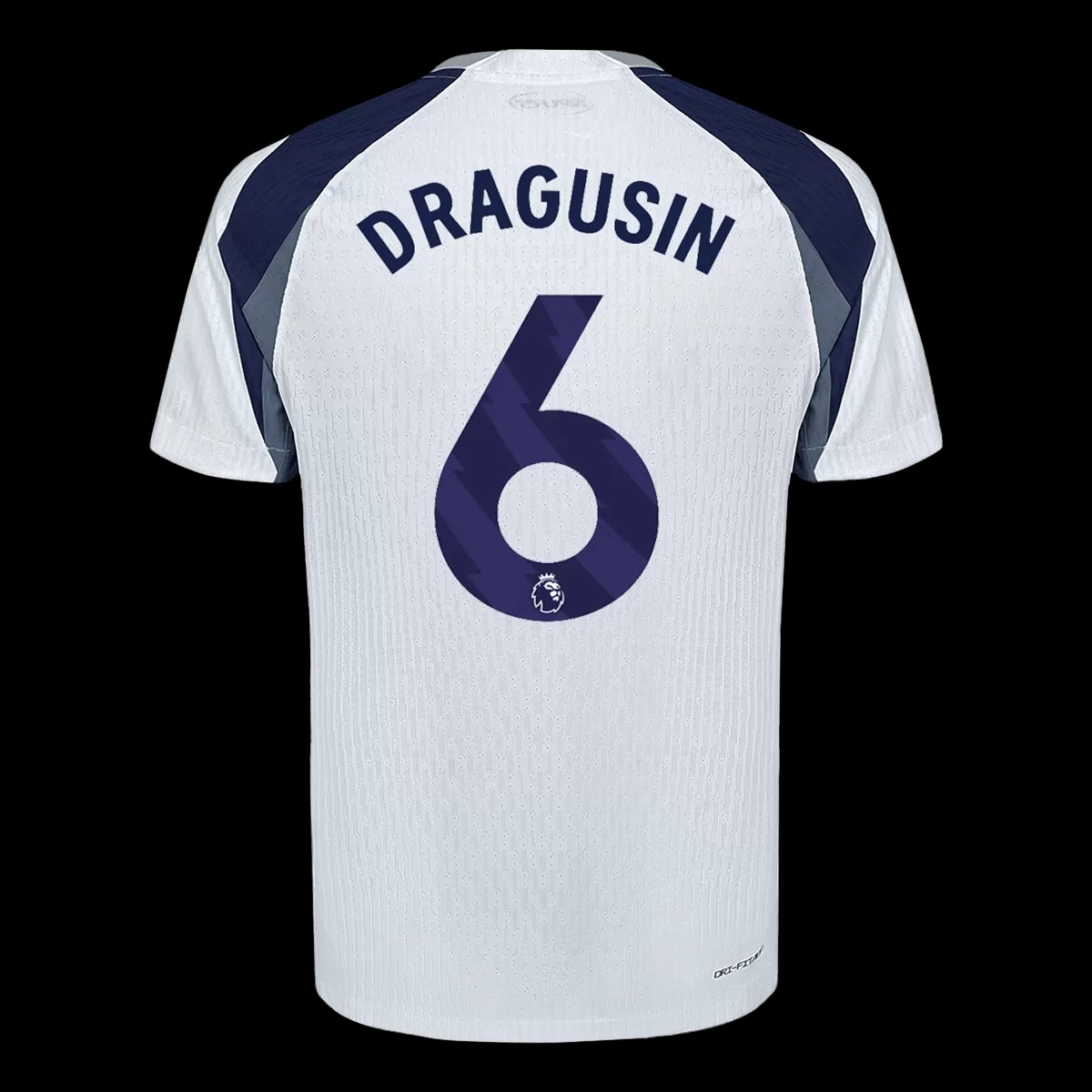 DRAGUSIN #6 Tottenham Hotspur Home Match Jersey Player Version 2025/26