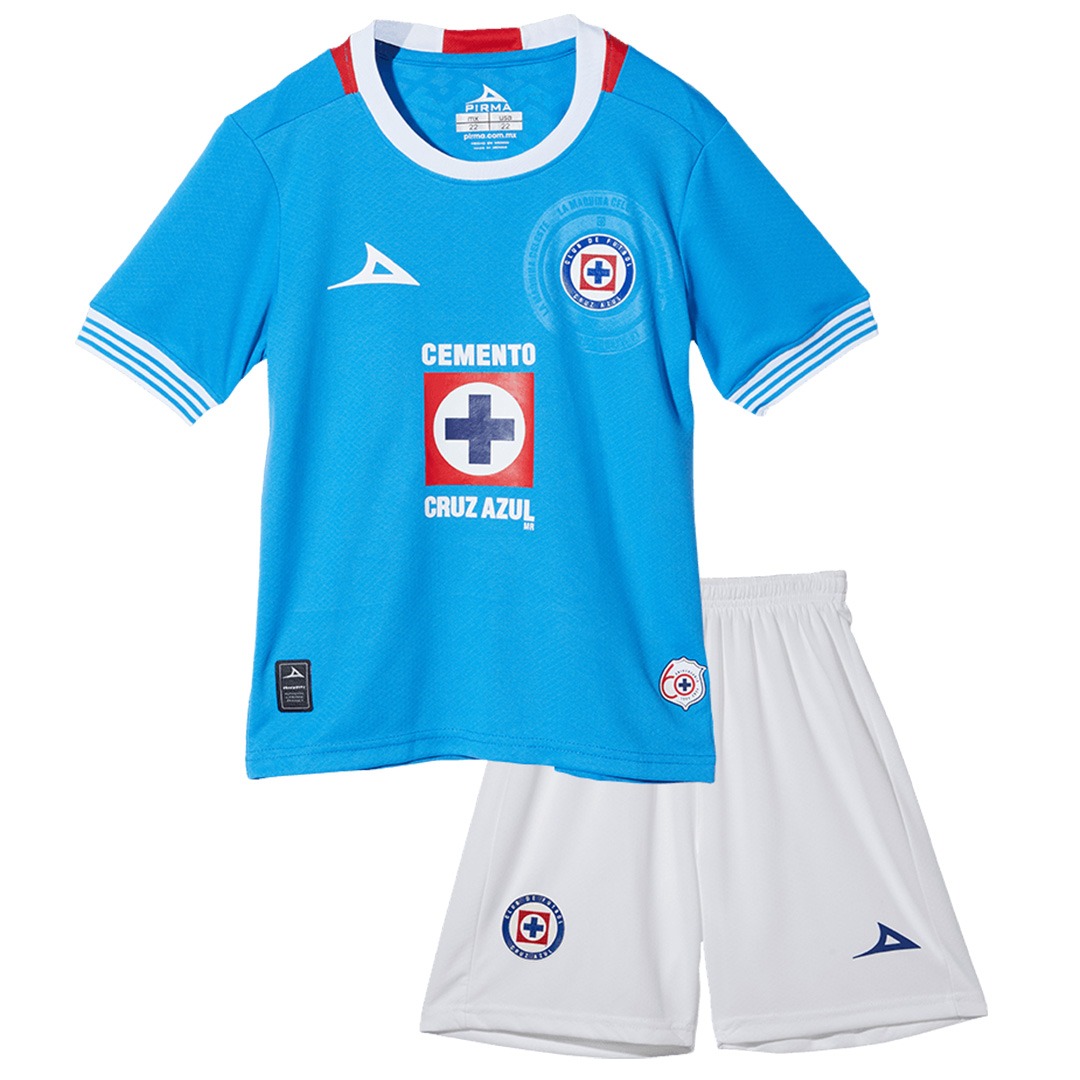 Kids Cruz Azul Home Kit 2024/25