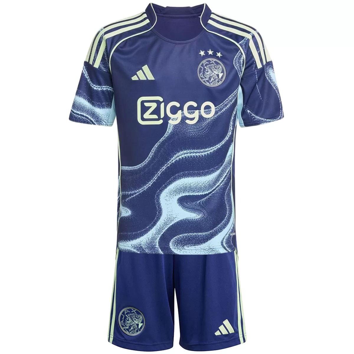 Kids Ajax Away Jersey Kit 2025/26