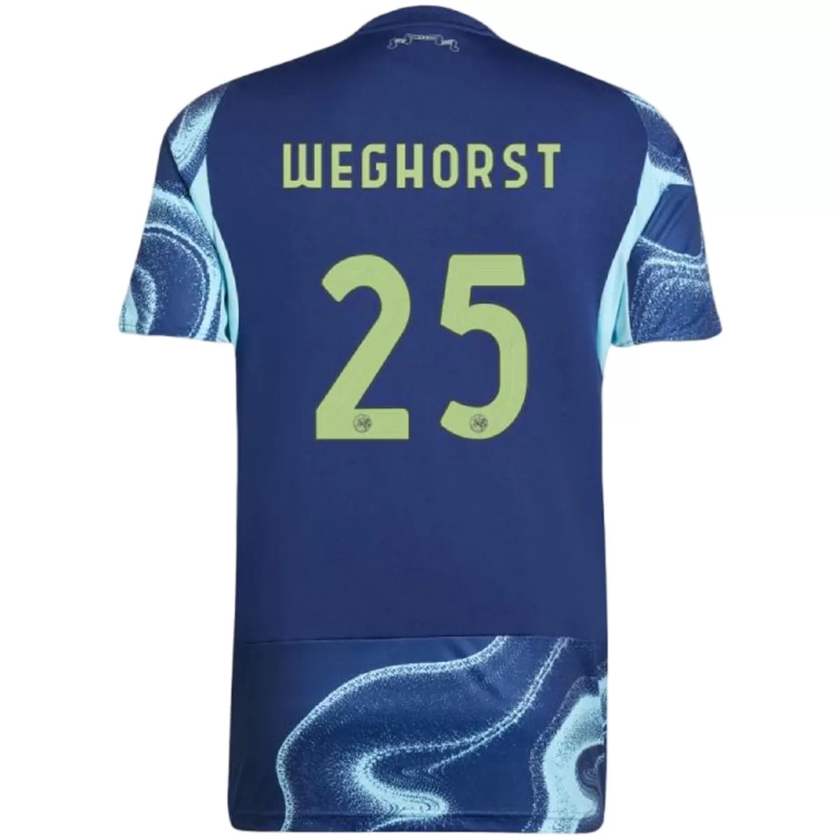 WEGHORST #25 Ajax Away Jersey 2025/26