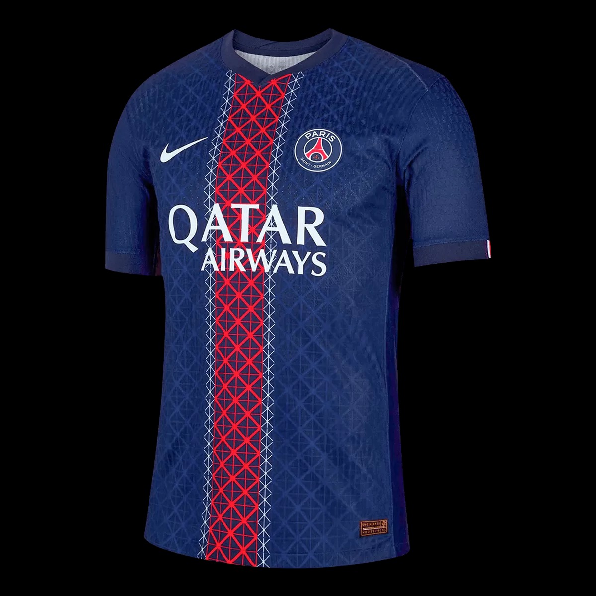 O.DEMBÉLÉ #10 PSG Home Match Jersey Player Version 2025/26