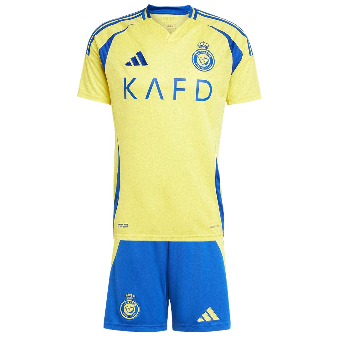 Kids Al Nassr Home Kit 2024/25