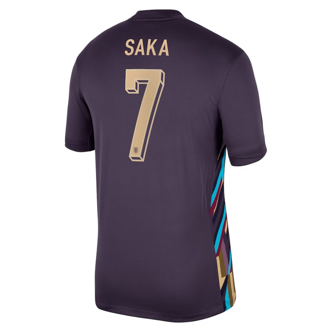 SAKA #7 England Away Jersey 2024 - [Super Replica]