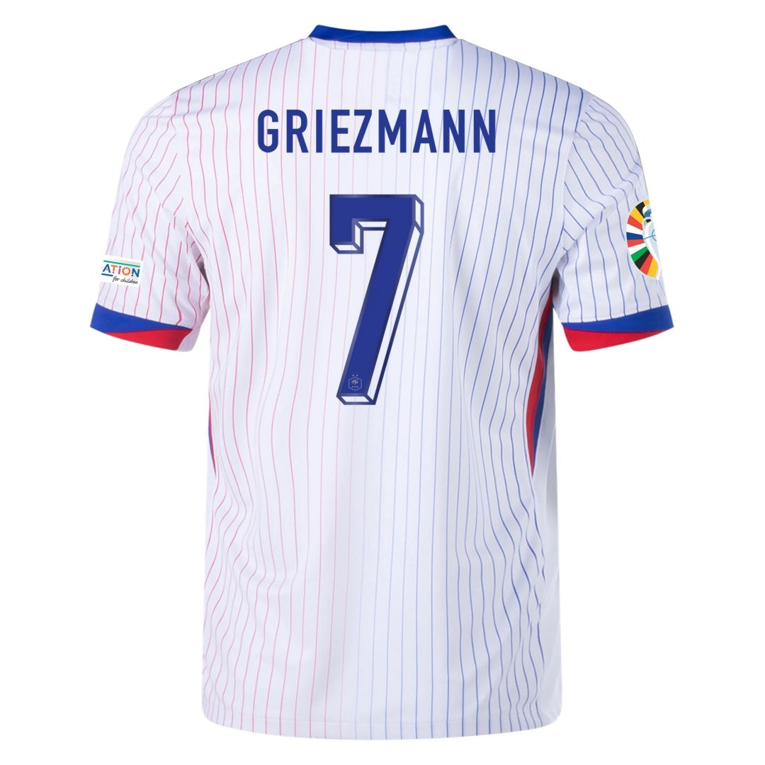 GRIEZMANN #7 France Away Jersey Euro 2024 - [Super Replica]