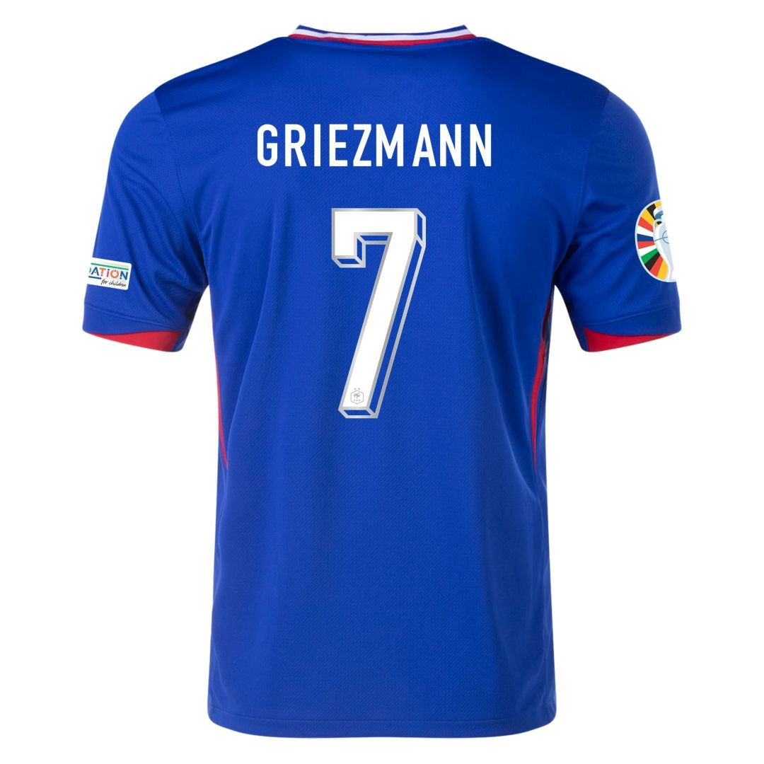 GRIEZMANN #7 France Home Jersey Euro 2024 - [Super Replica]