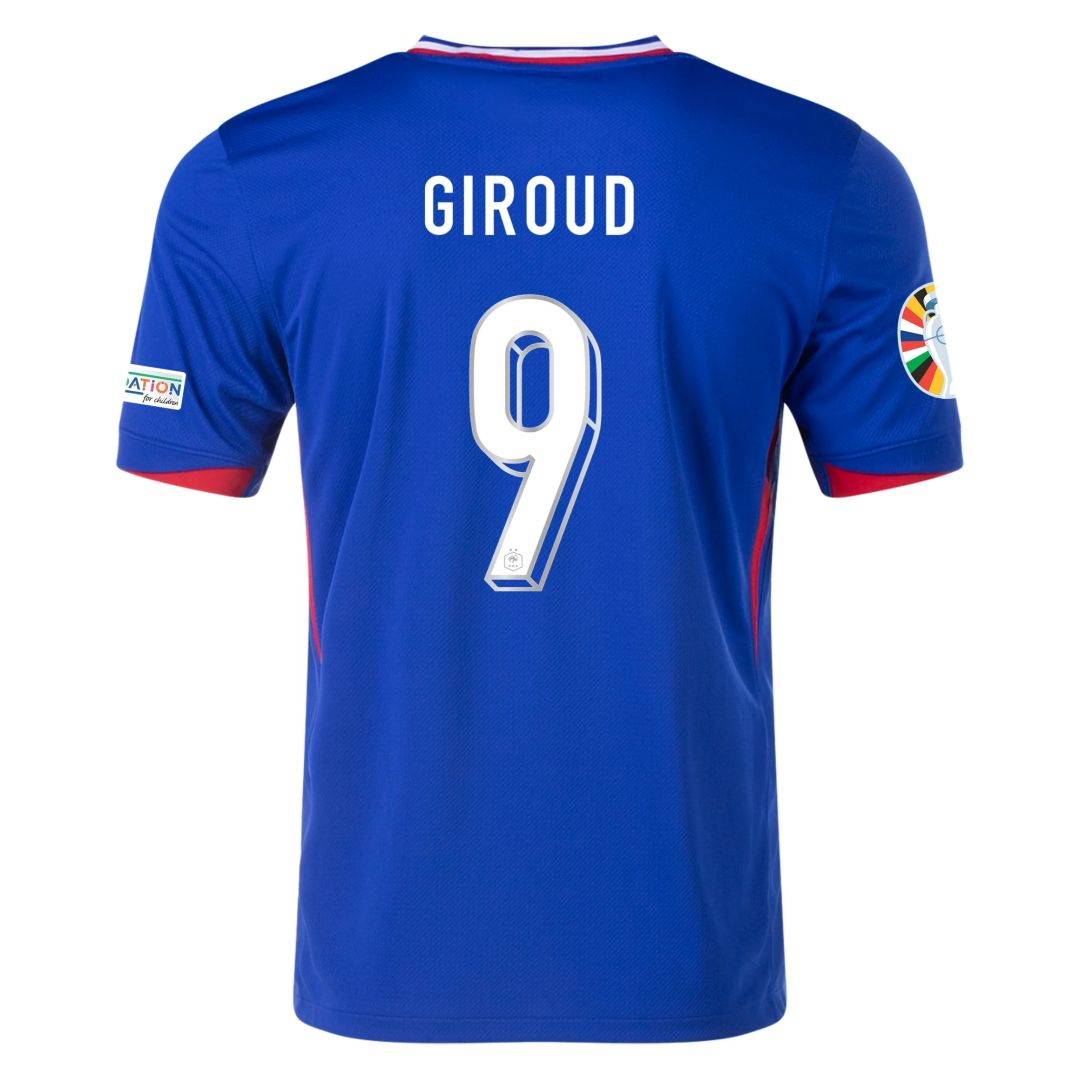 GIROUD #9 France Home Jersey Euro 2024 - [Super Replica]