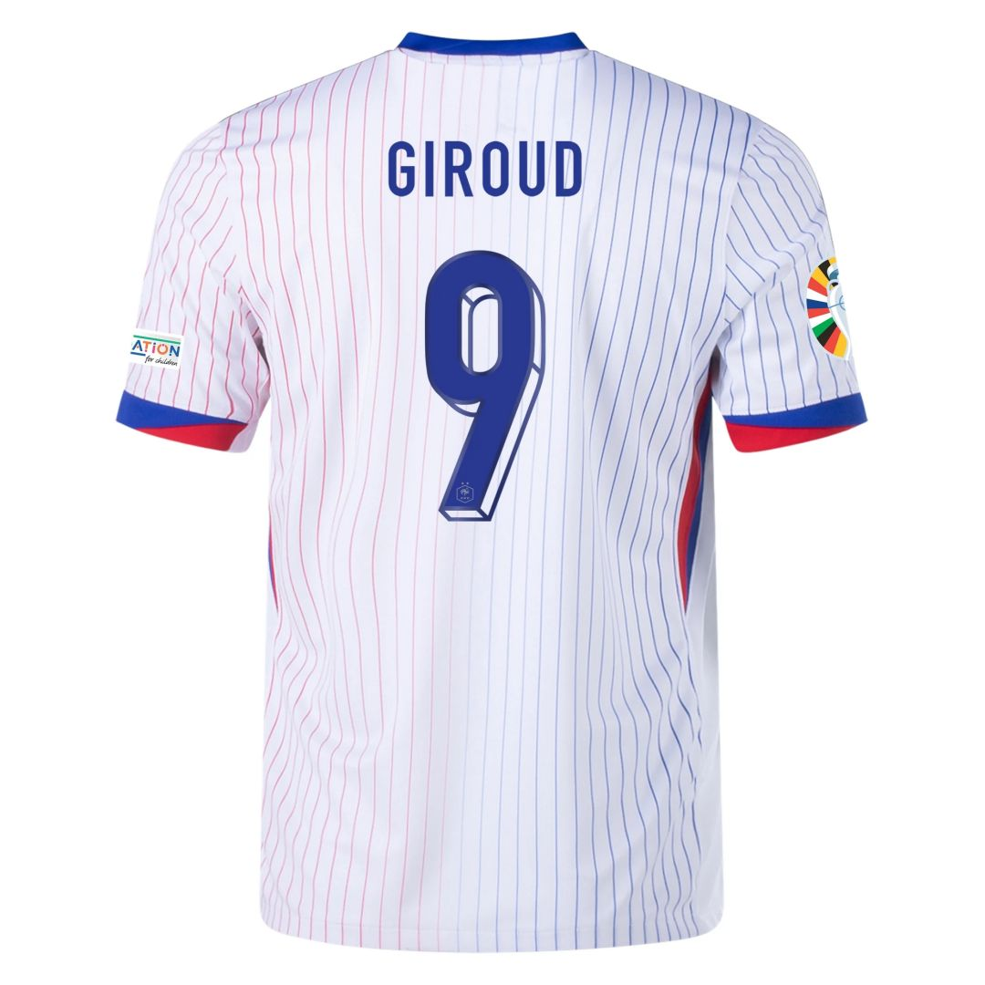 GIROUD #9 France Away Jersey Euro 2024 - [Super Replica]