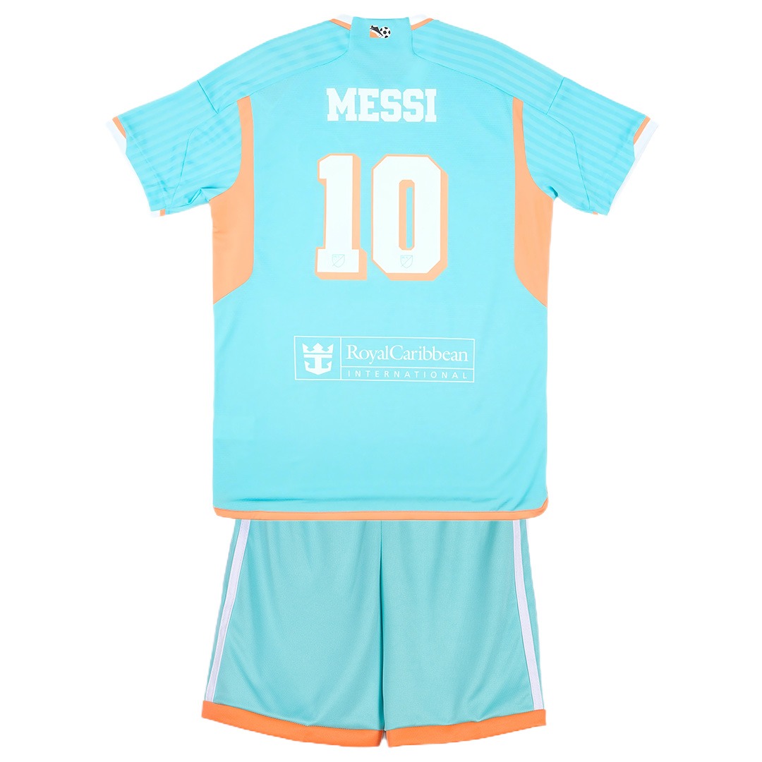 Messi #10 Kids Inter Miami Third Kit 2024