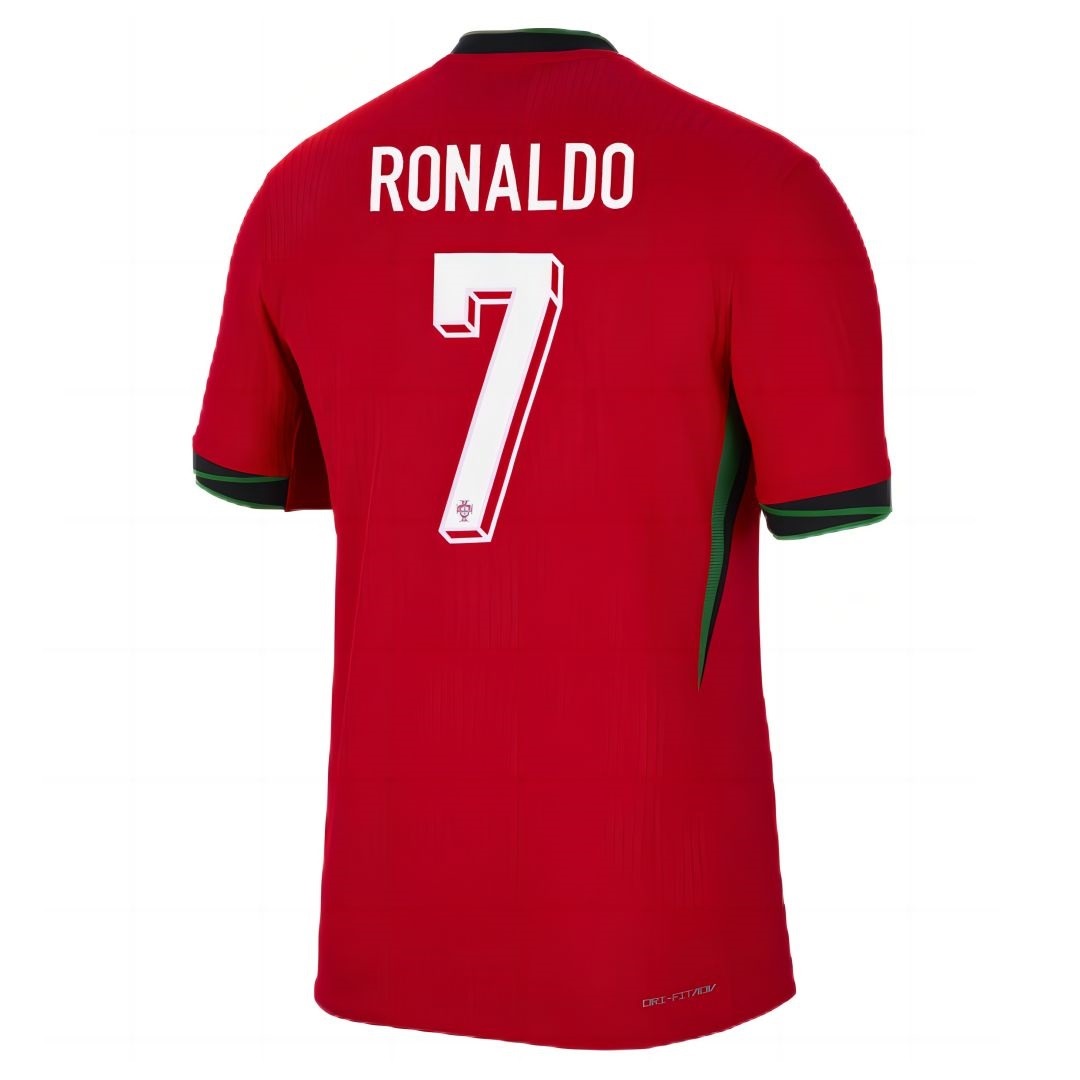 Ronaldo #7 Portugal Home Match Jersey Player Version EURO 2024