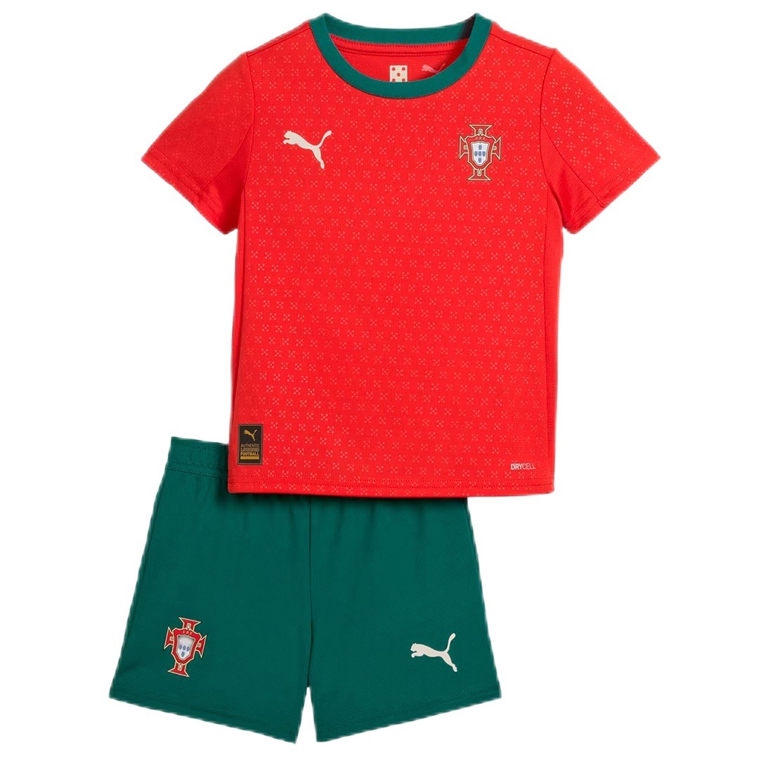 Kids Portugal Home Jersey Kit 2025