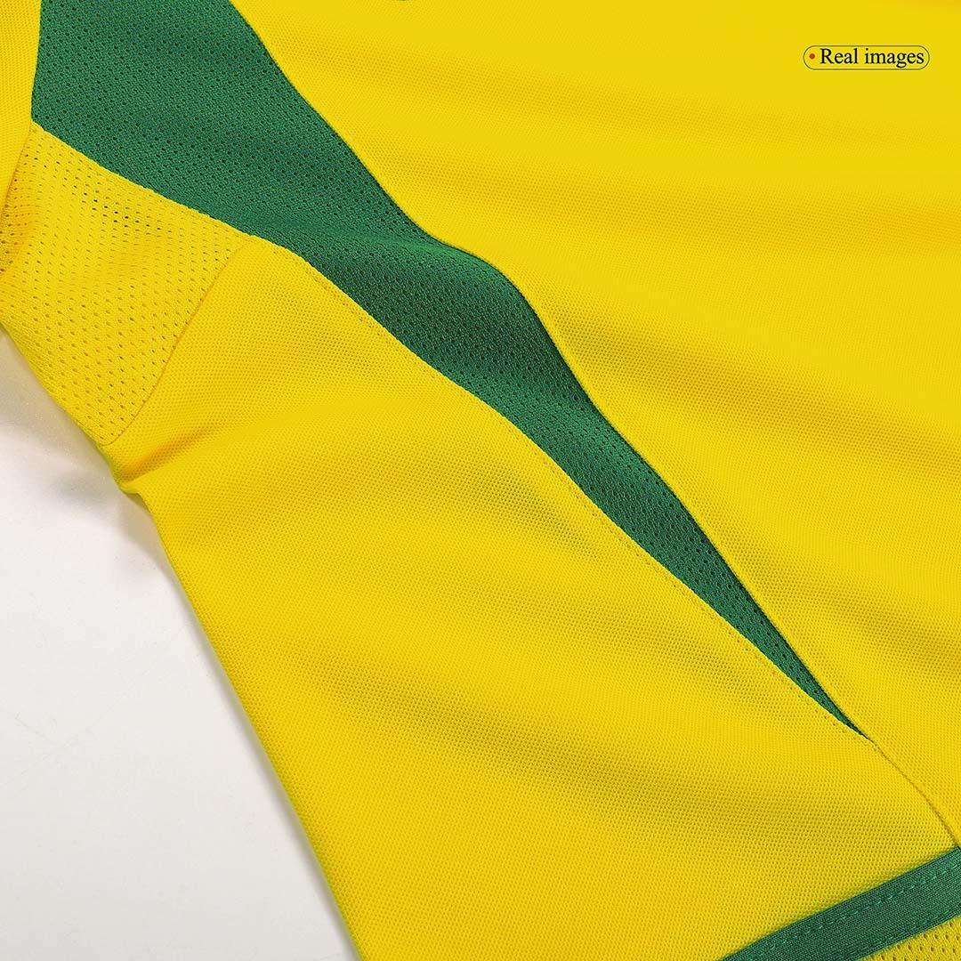 Retro Brazil Home Jersey World Cup 2002