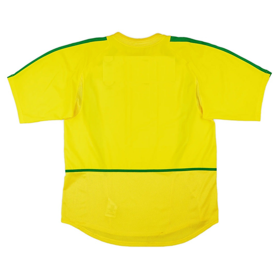 Retro Brazil Home Jersey World Cup 2002