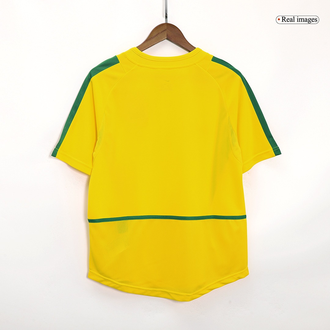 Retro Brazil Home Jersey World Cup 2002