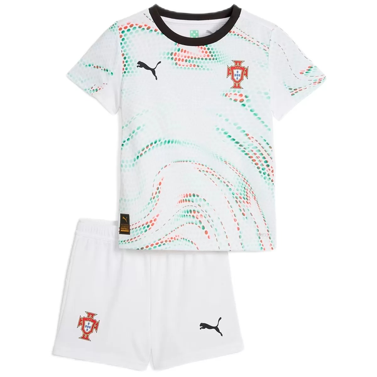 Kids Portugal Away Jersey Kit 2025