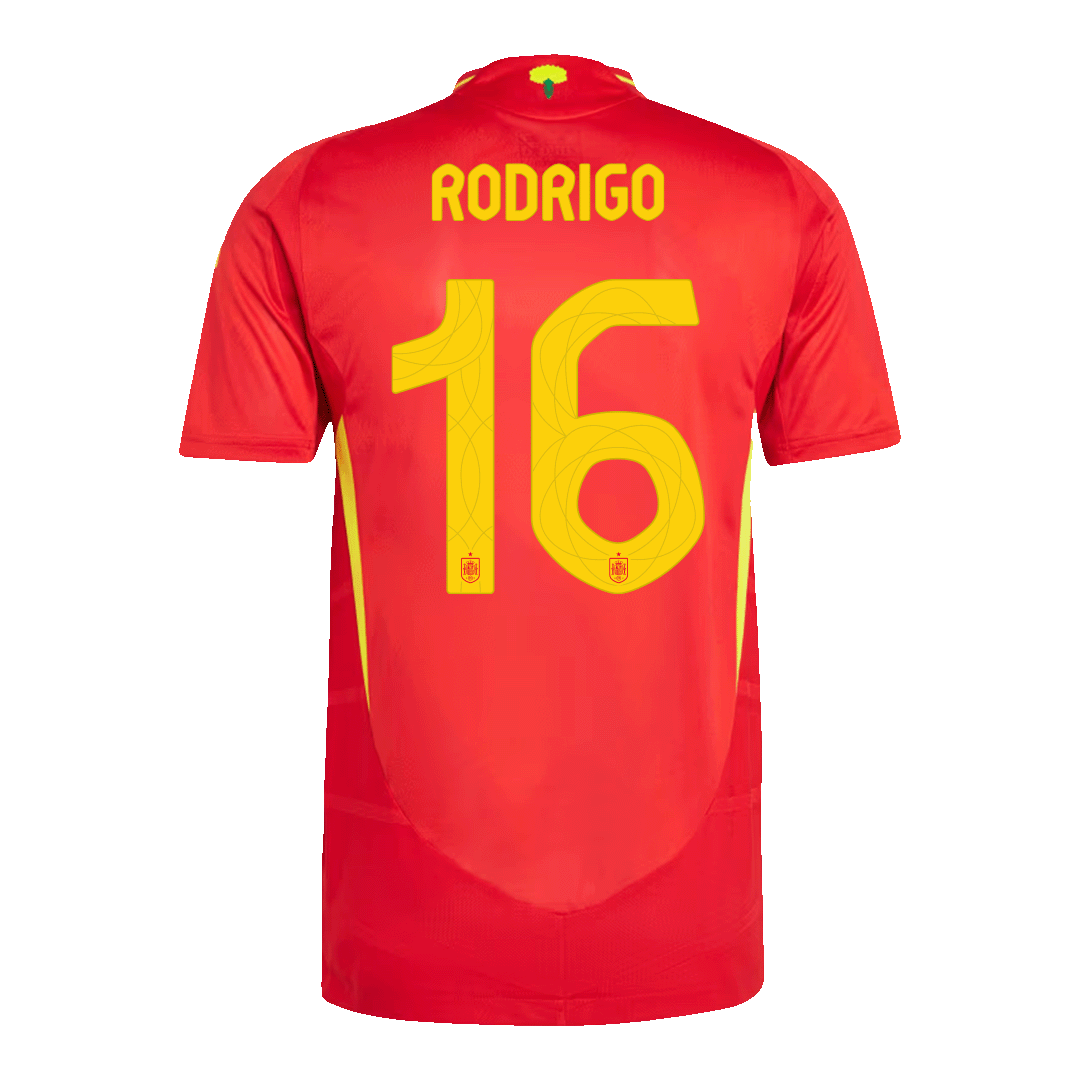 RODRIGO #16 Spain Home Jersey Euro 2024 - [Supre Replica]
