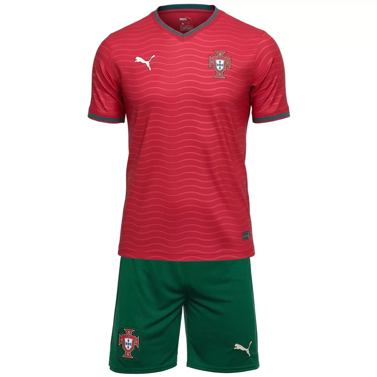 Kids Portugal Home Jersey Kit World Cup 2026