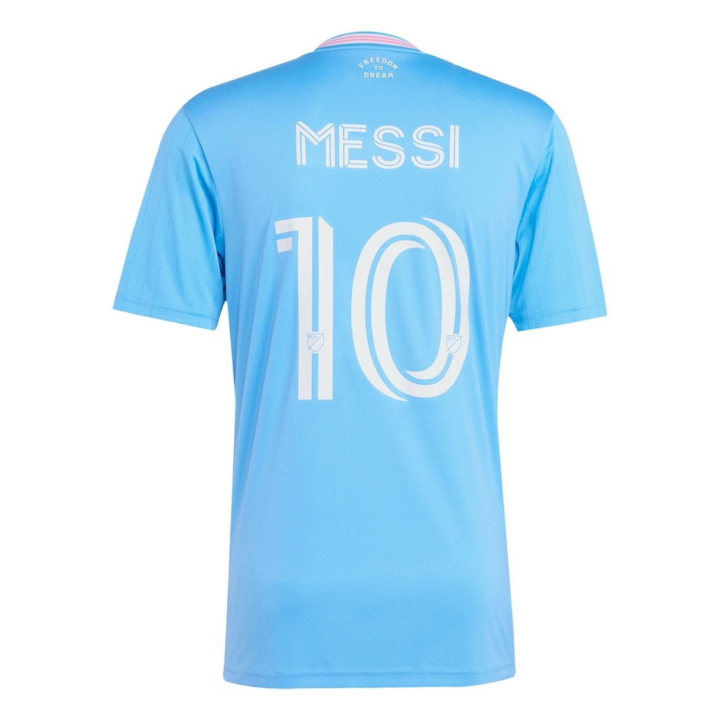 Men's Inter Miami CF Lionel Messi adidas Originals Blue 2025 Third Replica Player Jersey