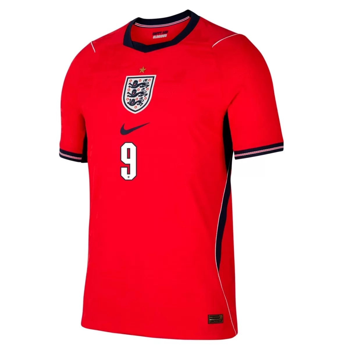 Kane #9 England Away Match Jersey Player Version World Cup 2026