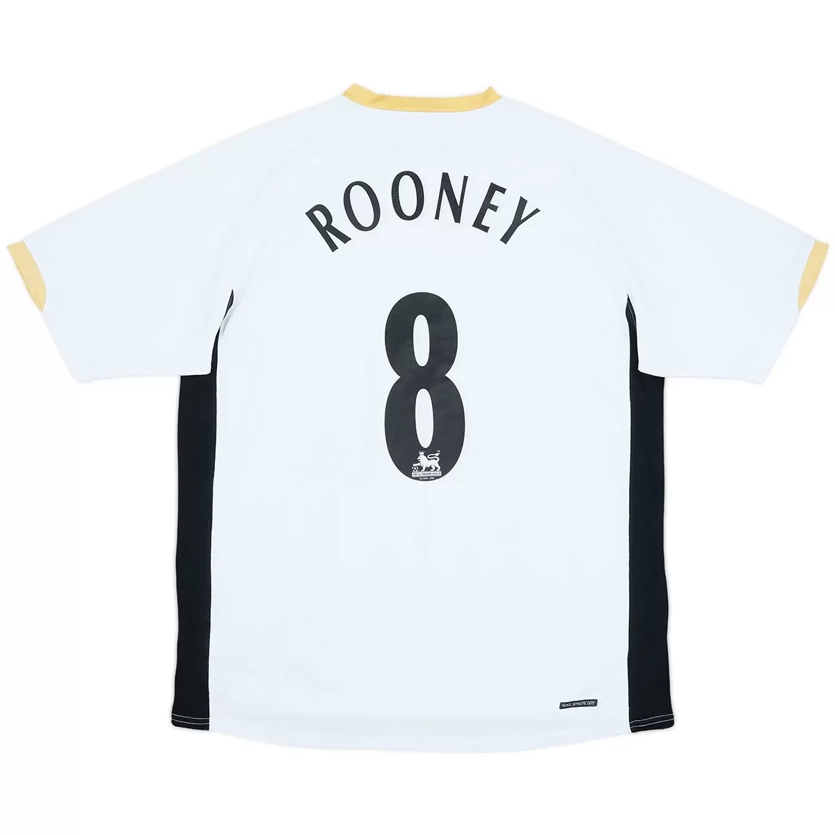 Rooney #8 Retro Manchester United Away Jersey 2006/08