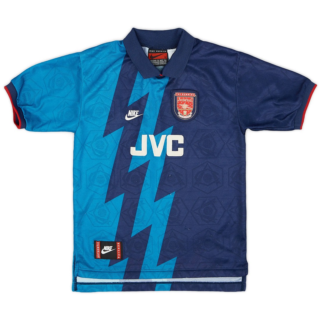 Adams #6 Retro Arsenal Away Jersey 1995/96