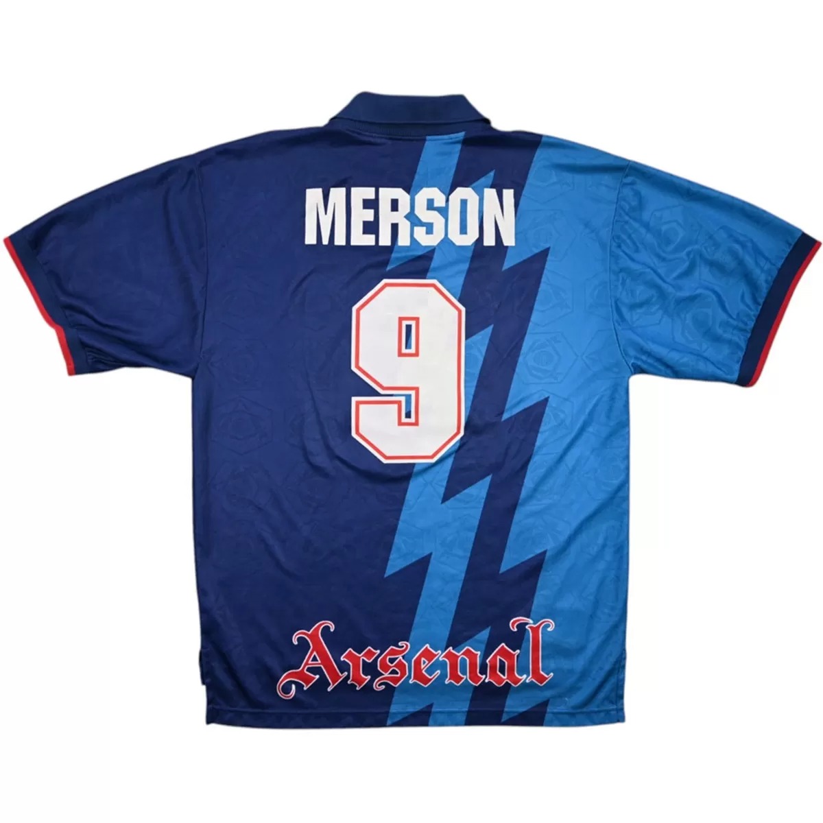 Merson #9 Retro Arsenal Away Jersey 1995/96
