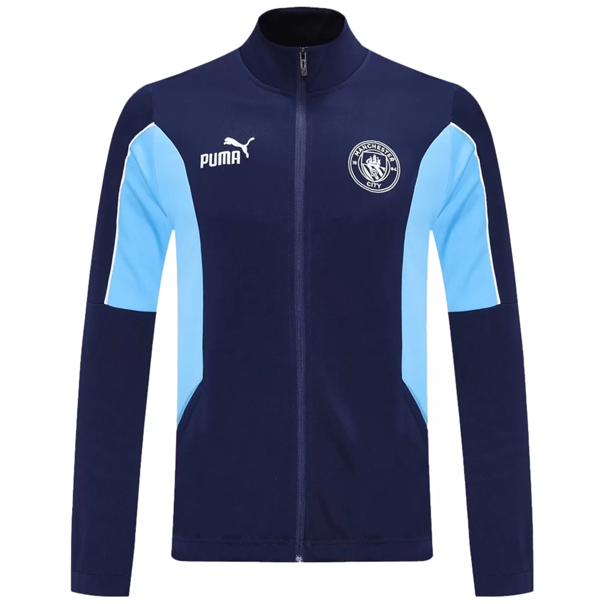 Manchester City Anthem Jacket Navy 2025/26