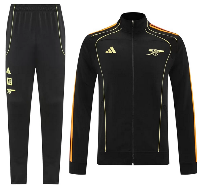 Arsenal Training Jacket Kit(Jacket+Pants) Black 2025/26
