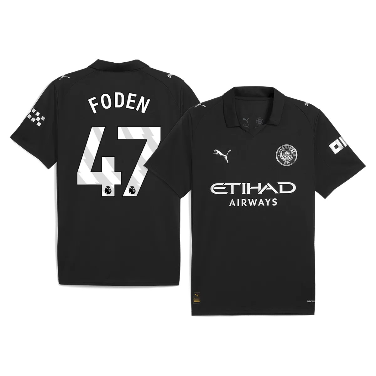 FODEN #47 Manchester City Away Jersey 2025/26